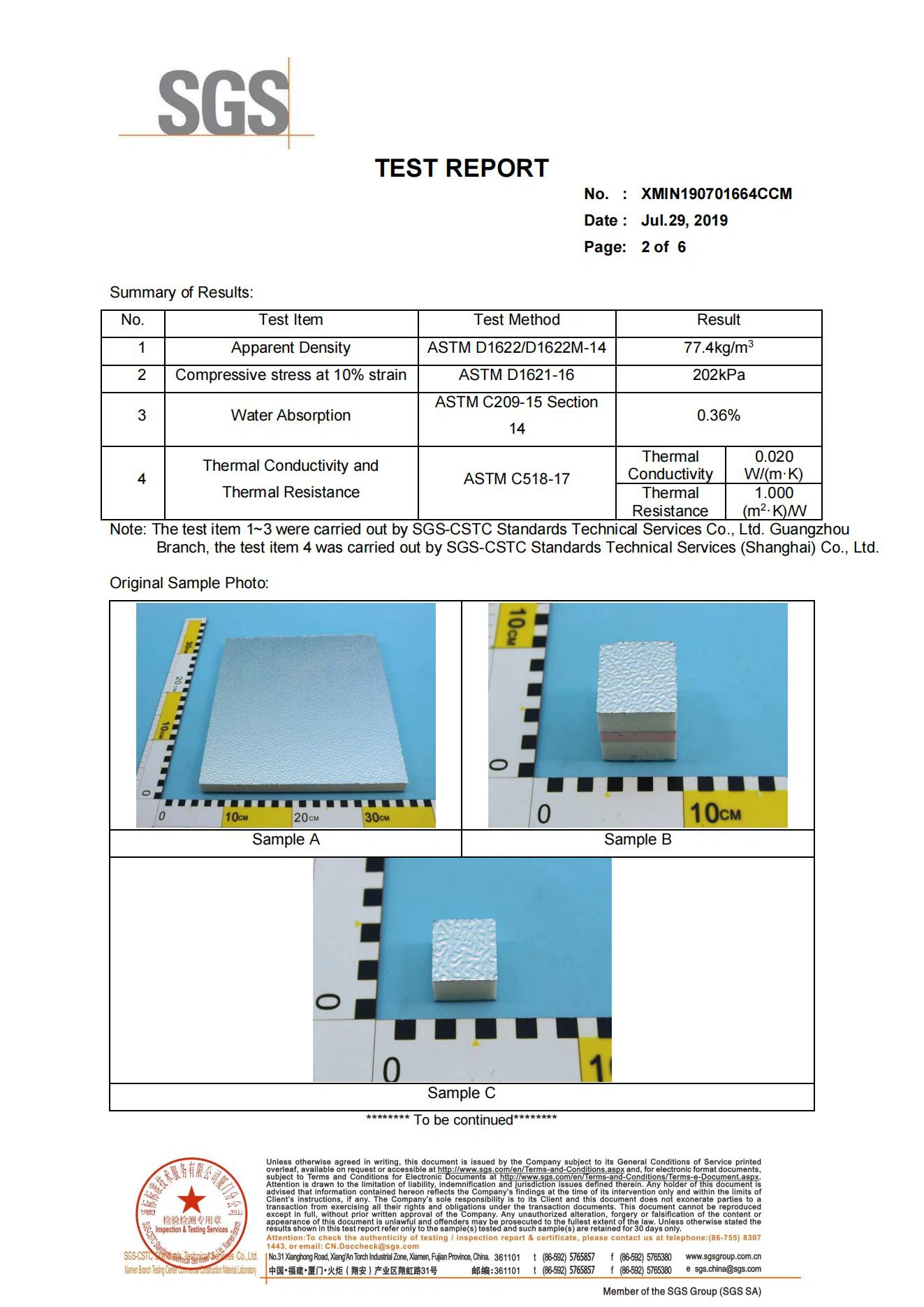 Physical Property of Pre-insulated Duct Physical Property of Pre-insulated Duct