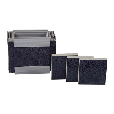 Hvac স্যান্ডউইচ এয়ার ডাক্ট প্যানেলের জন্য 80mic অ্যালুমিনিয়াম ফয়েল পলিউরেথেন (PU) ফোম ডাক্ট প্যানেল